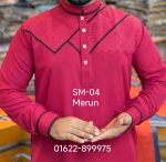 স্টাইলিশ কফ হাতা পাঞ্জাবী= SM-04(মেরুন)